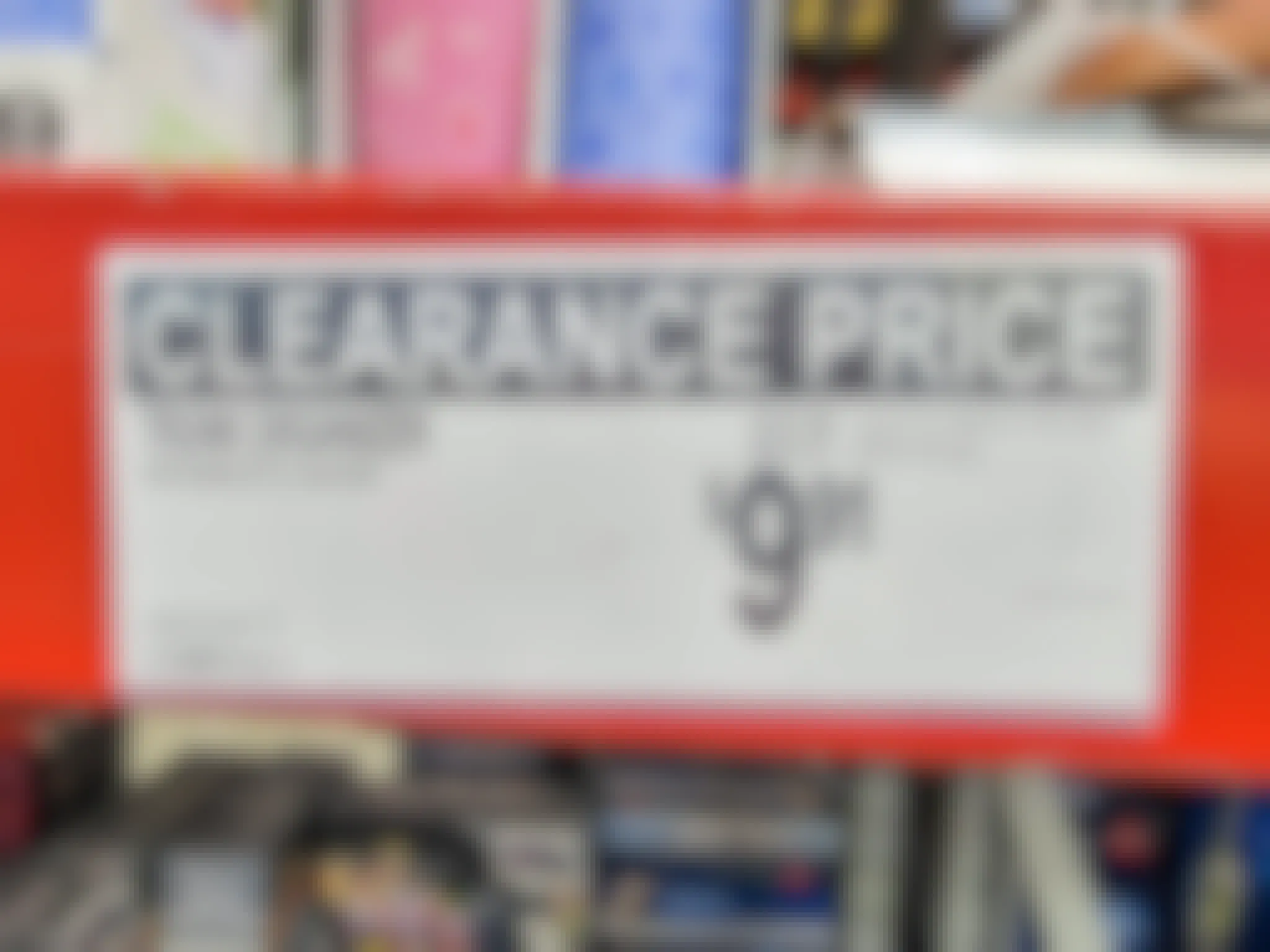 clearance sign for 9.91 insulated trunk organizer