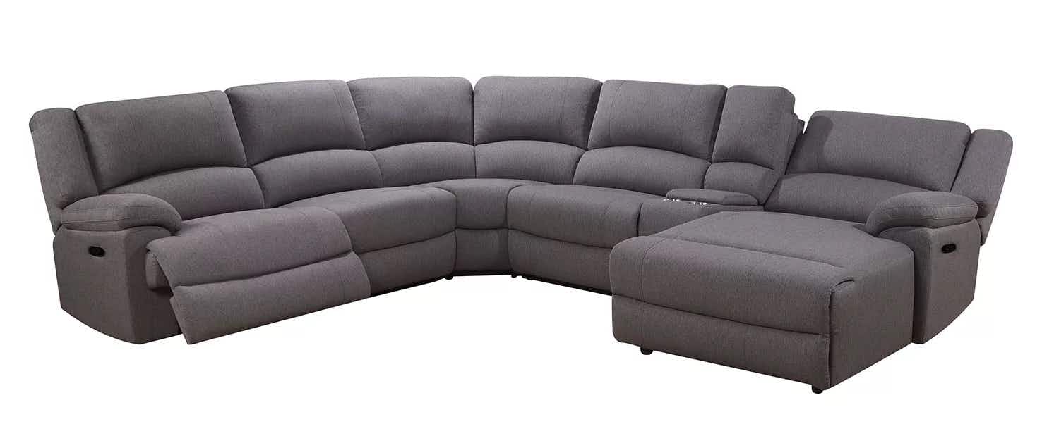 grey sectional 