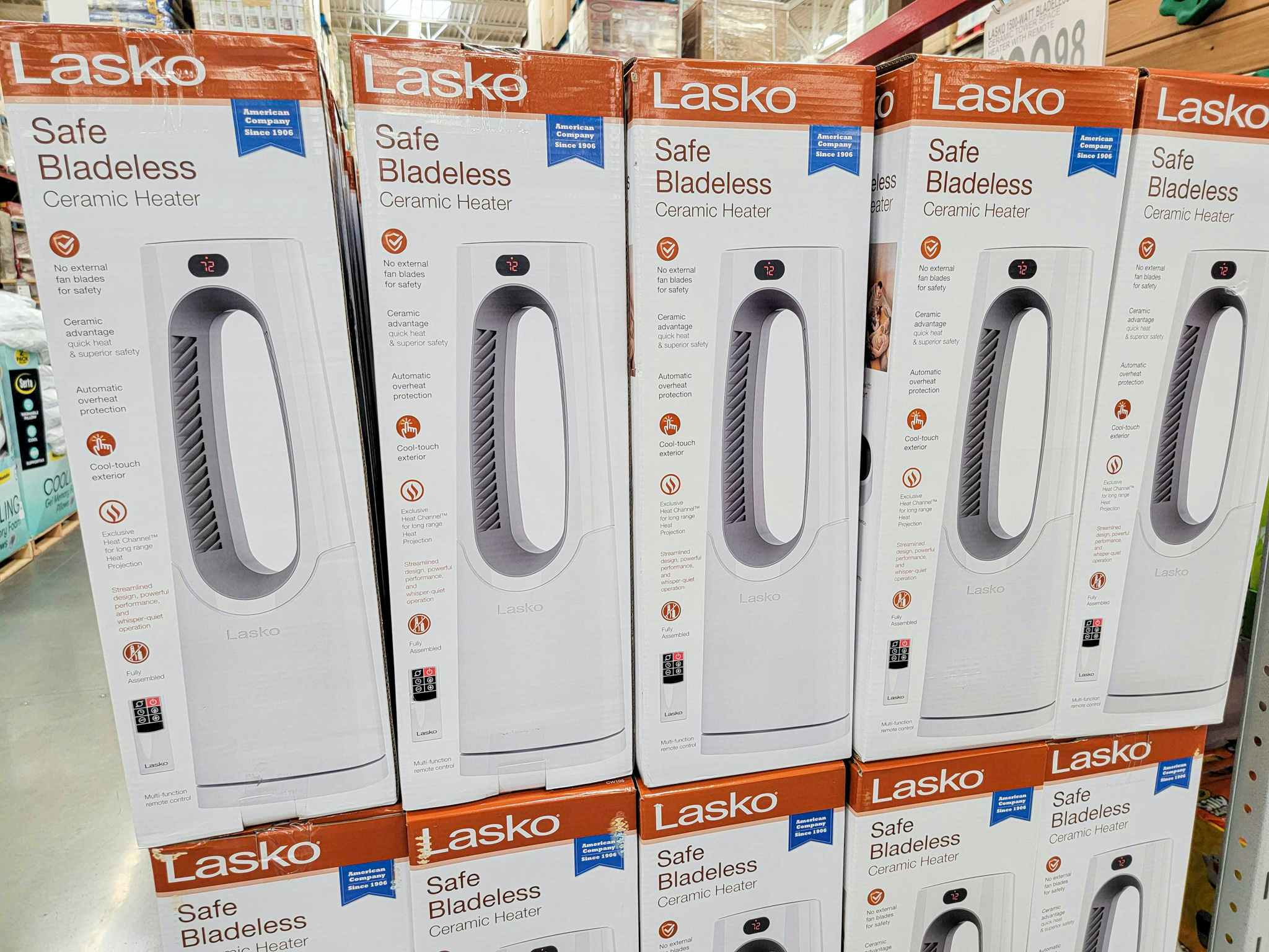 lasko bladeless heaters