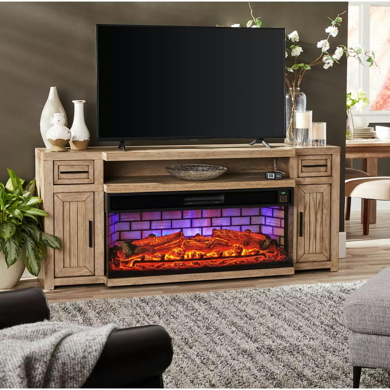 Member's Mark 75Inch Fireplaces, 150 Off at Sam's Club The Krazy