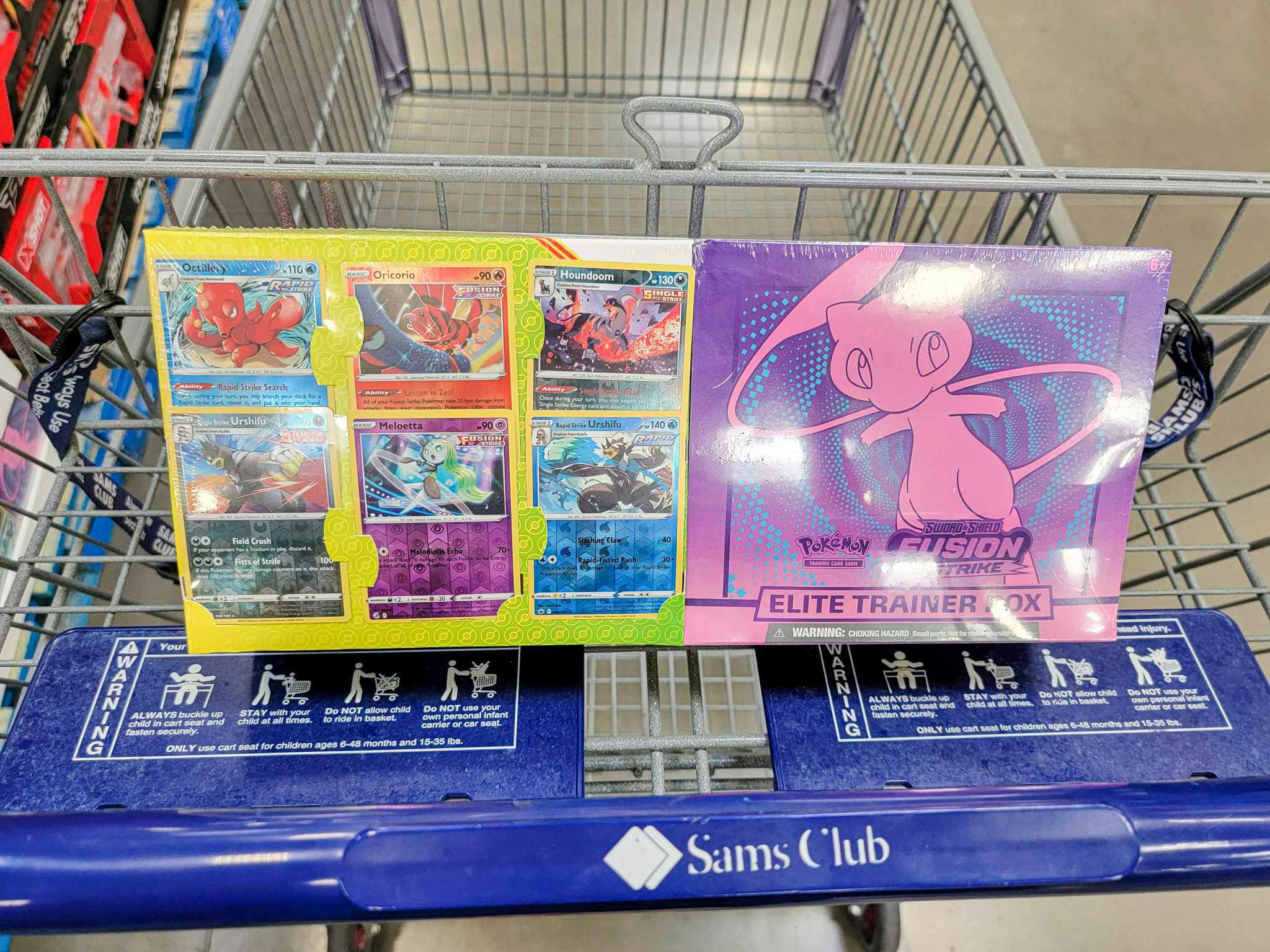 pokemon mew elite trainer box plus 6 bonus cards