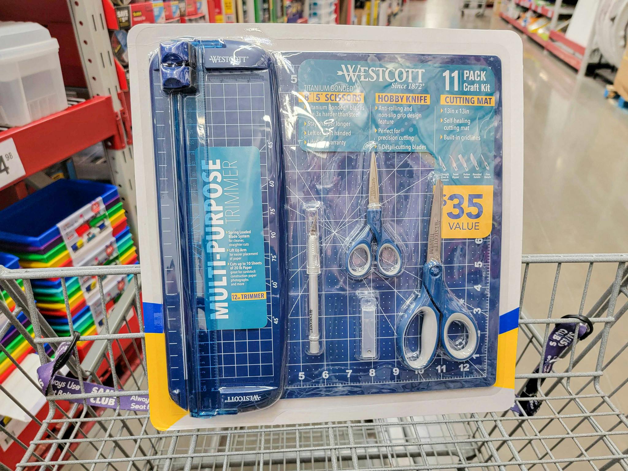 Westcott 11Piece Craft Kit, Only 12.92 at Sam's Club The Krazy