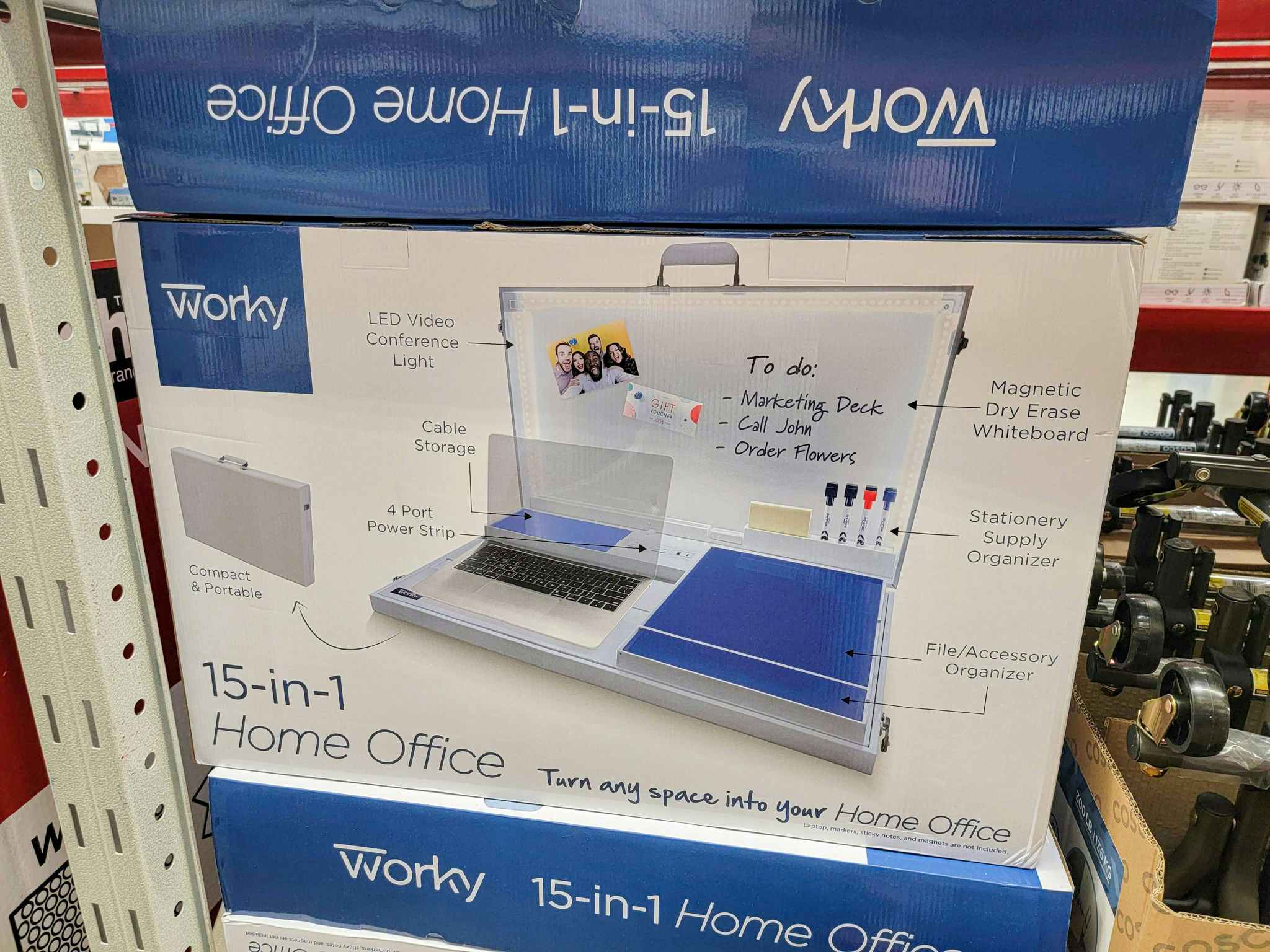 worky 15-in-1 home office desk