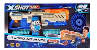 a zuru xshot turbo advance dart shooter