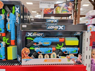 zuru xshot ultimate dino attack dart gun pack