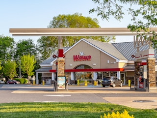 A Wawa gas station and convenience store