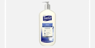 bottle of suave lotion