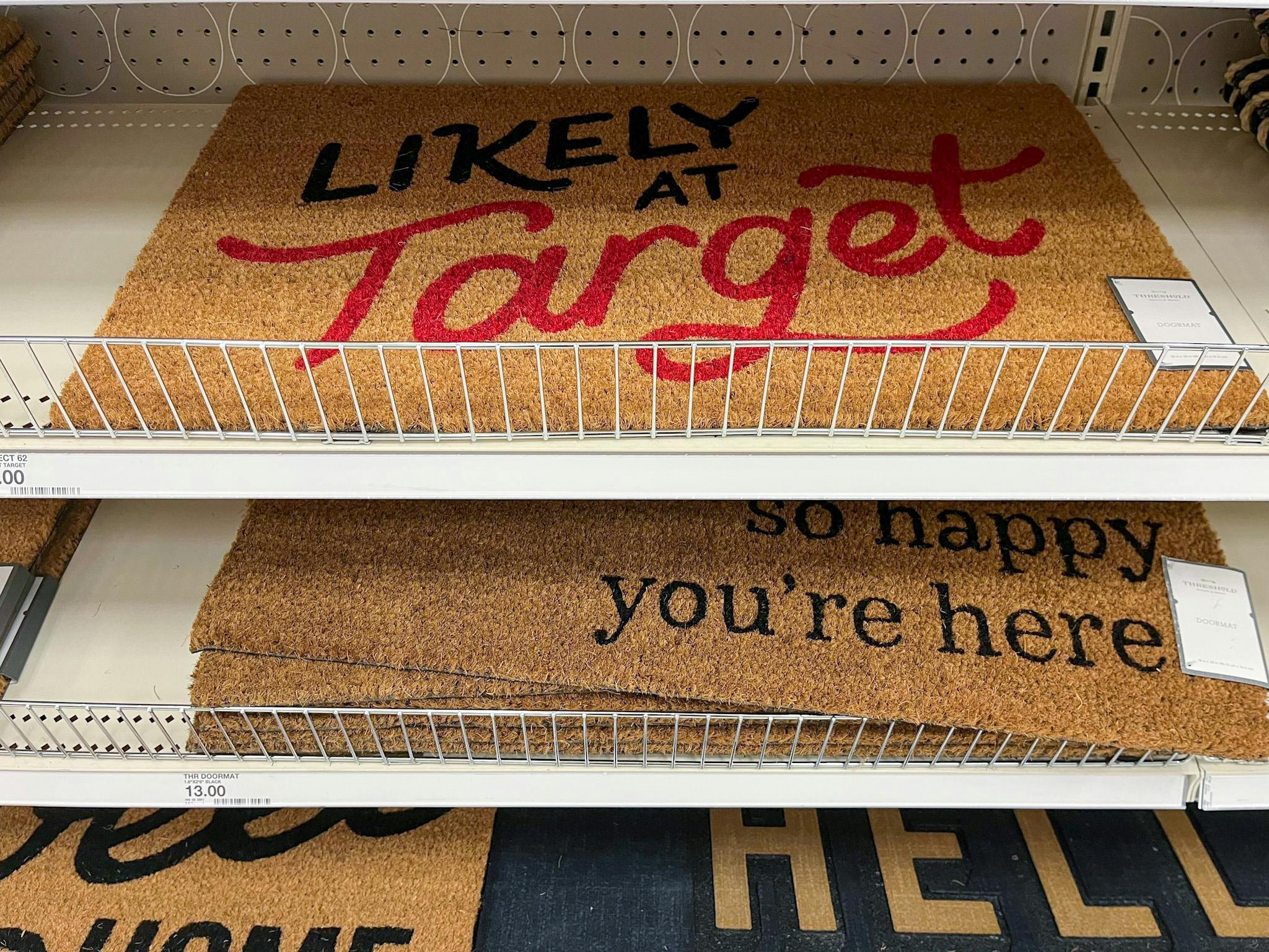 Threshold "Likely at Target" Doormat, New at Target The Krazy Coupon Lady