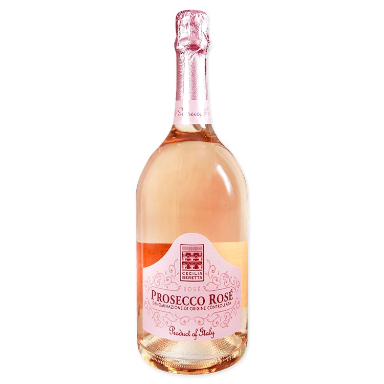 trader joe's prosecco rose bottle