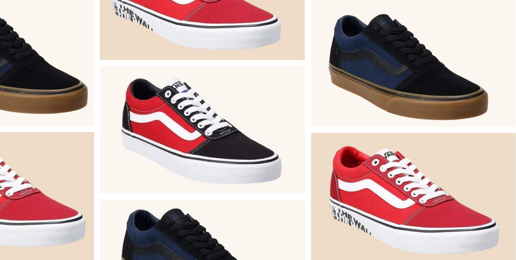 different styles of vans men's shoes