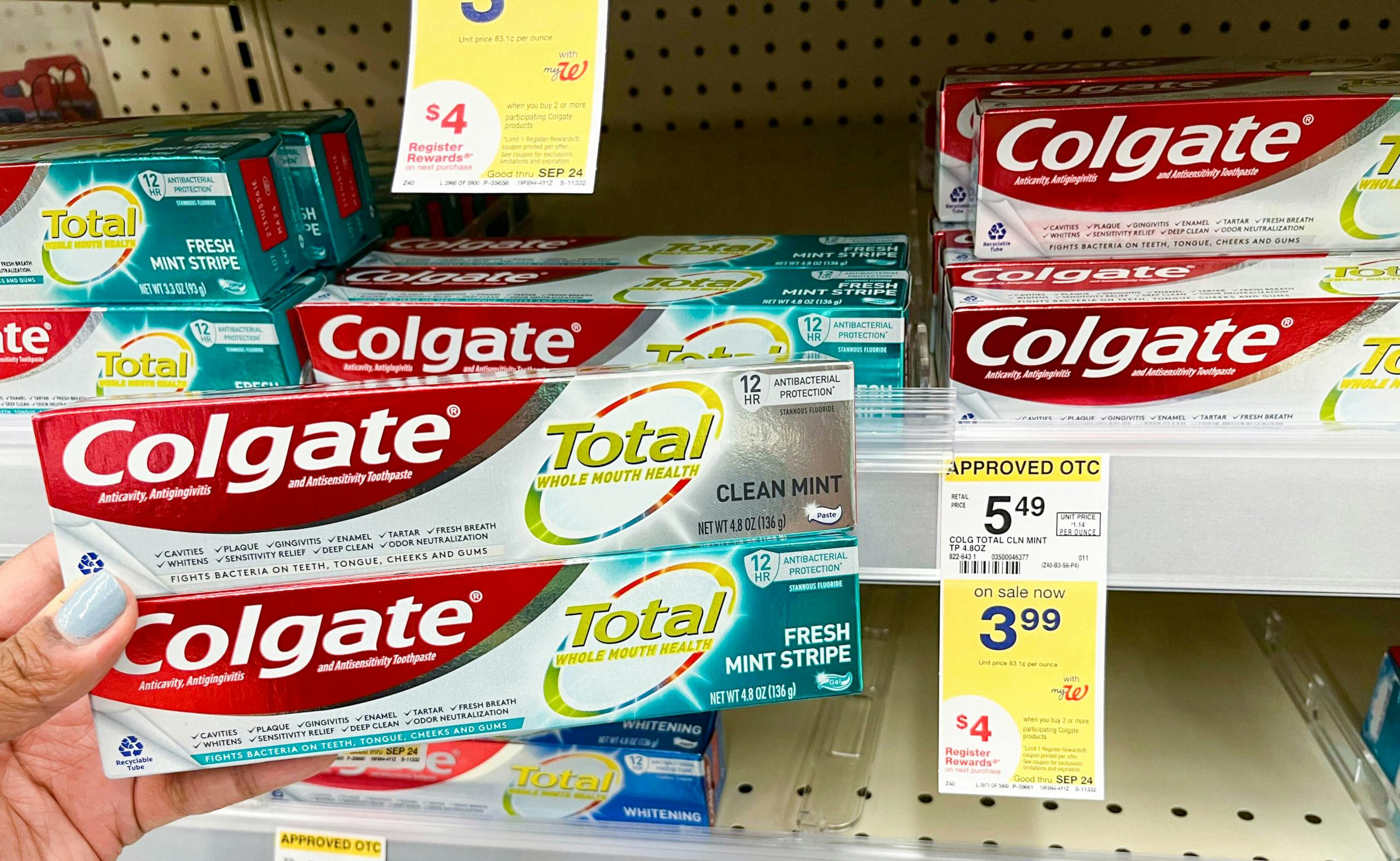 walgreens toothpaste deal