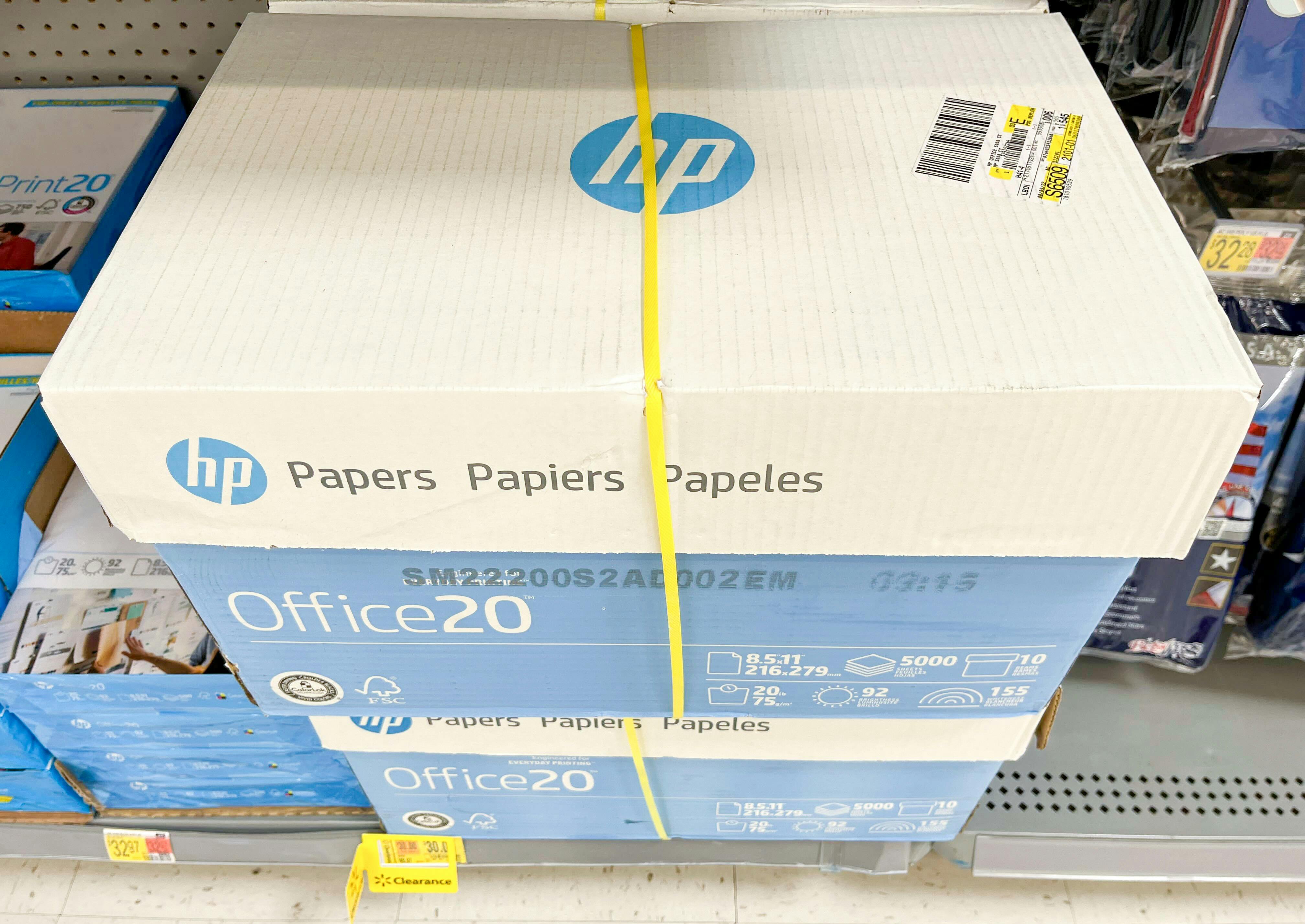 5,000Count HP Office20 Paper, Only 30 at Walmart The Krazy Coupon Lady