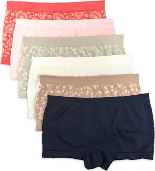 walmart secret treasures boyshorts 6 pack panties 2022 1662727664 1662727664