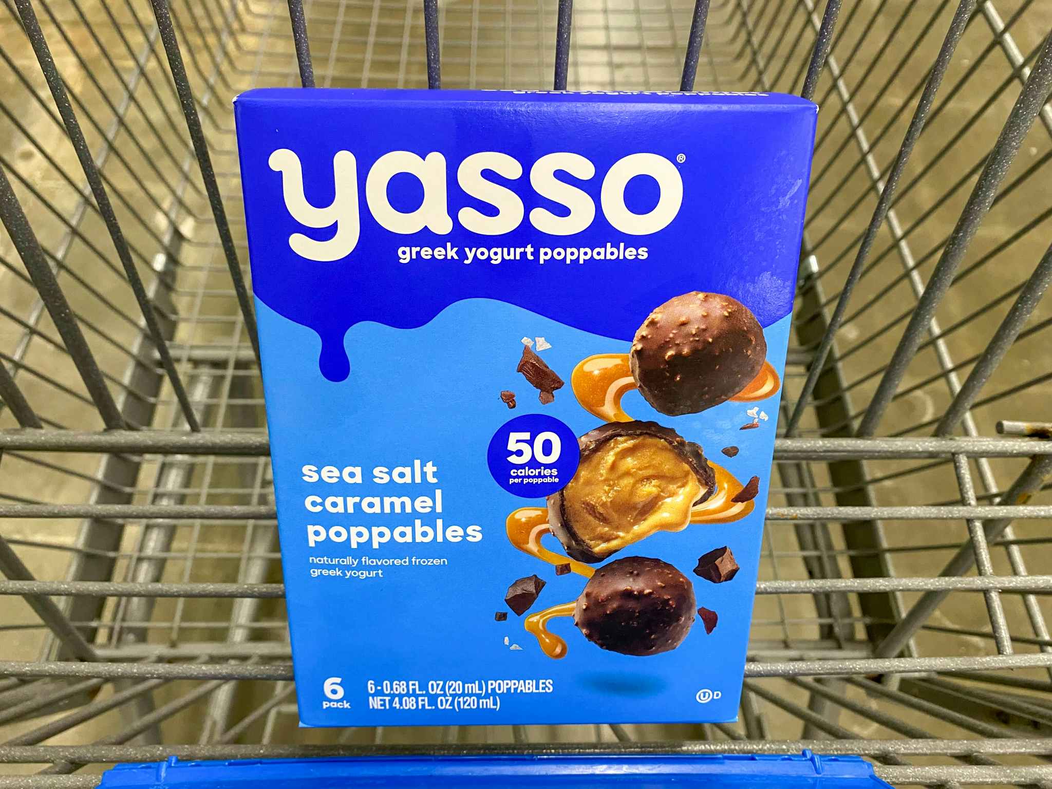 yasso poppables in walmart cart