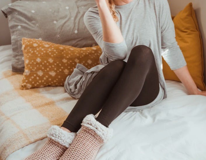 Women's Muk Luks Fleece-Lined Leggings 