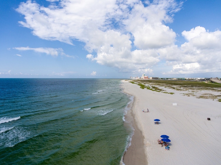 Alabama gulf coast beach 