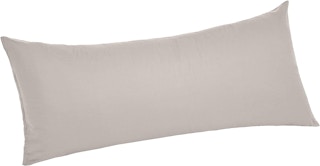 amazon basics body pillow dove grey 1665763095 1665763095