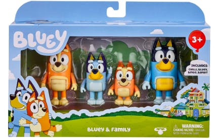Bluey and Friends 4 Pack