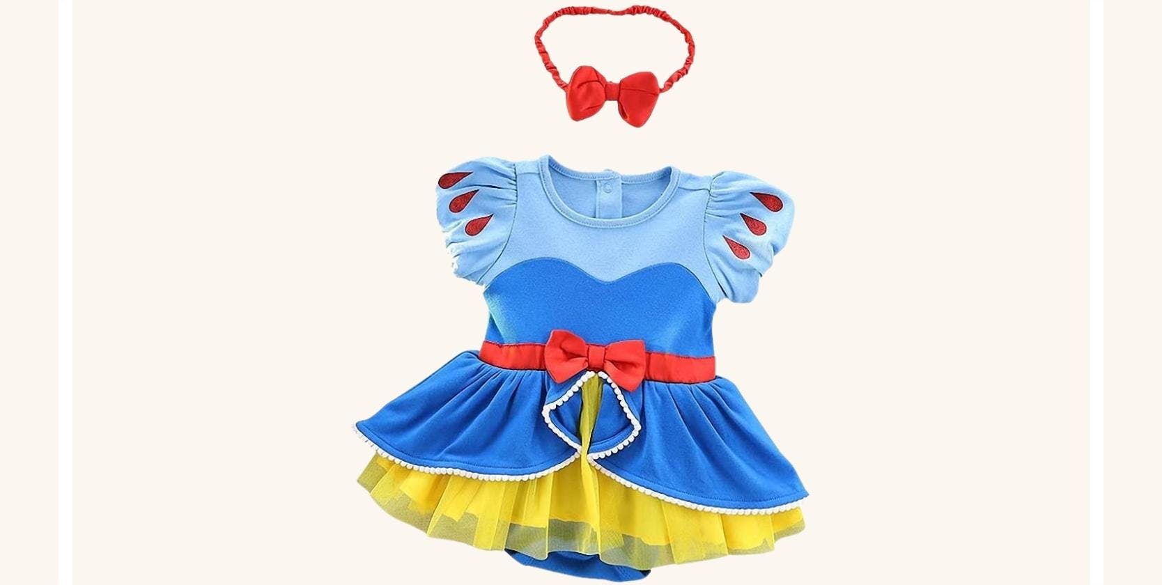 A children's costume on a collage.