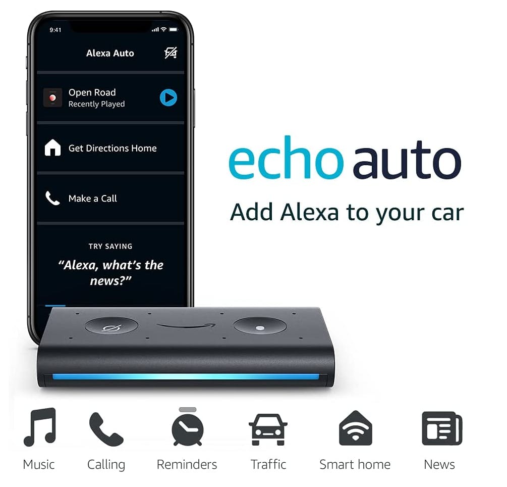 amazon bp39cn echo auto smart assistant