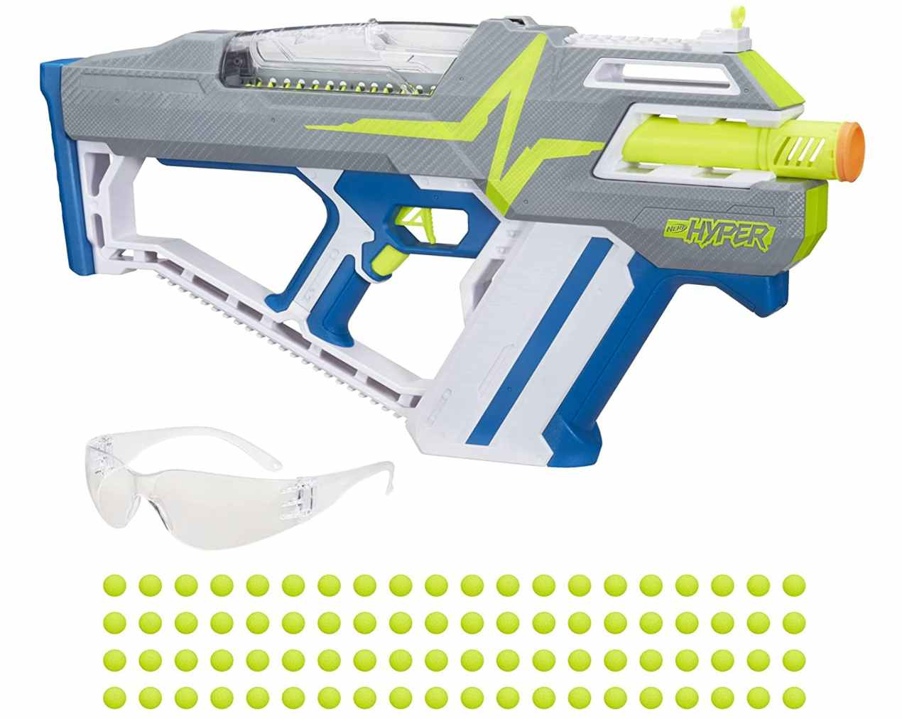 NERF Hyper Mach-100 Fully Motorized Blaster