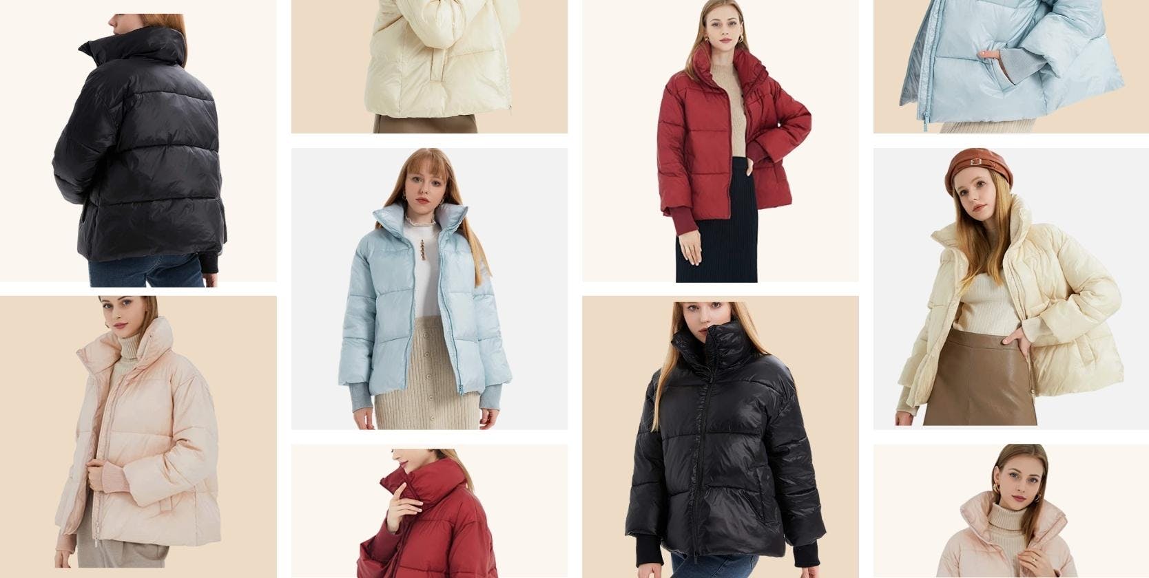 Winter Puffer Coats for 50% Off on 