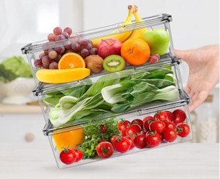 Refrigerator Organizer Bins