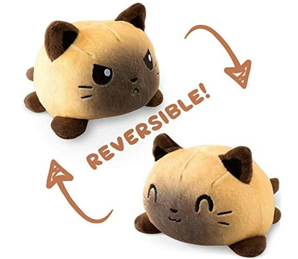 Cats reversible plushie