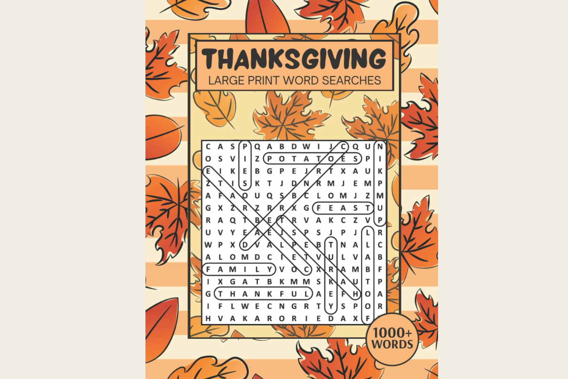 thanksgiving word search
