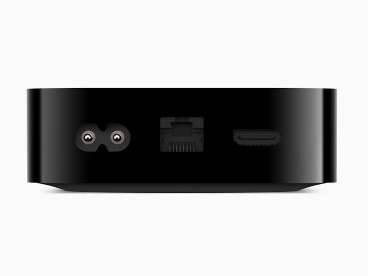 ports on back of apple tv device