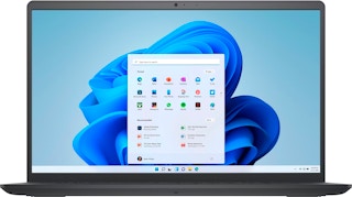 A Dell Inspiron 15 laptop on a white background