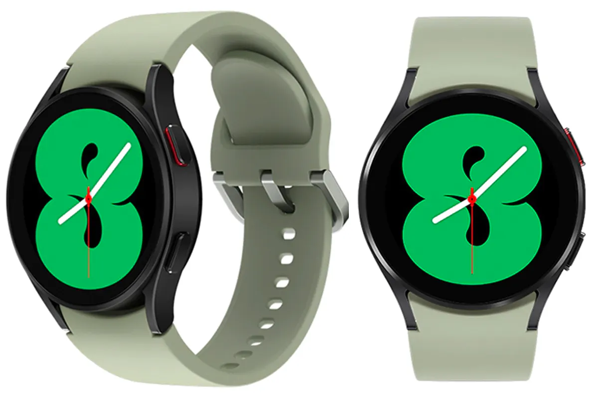 best cheap smartwatch - A Samsung Galaxy Watch 4 on a white background