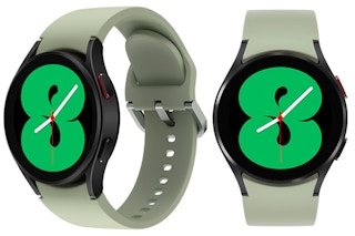 best cheap smartwatch - A Samsung Galaxy Watch 4 on a white background