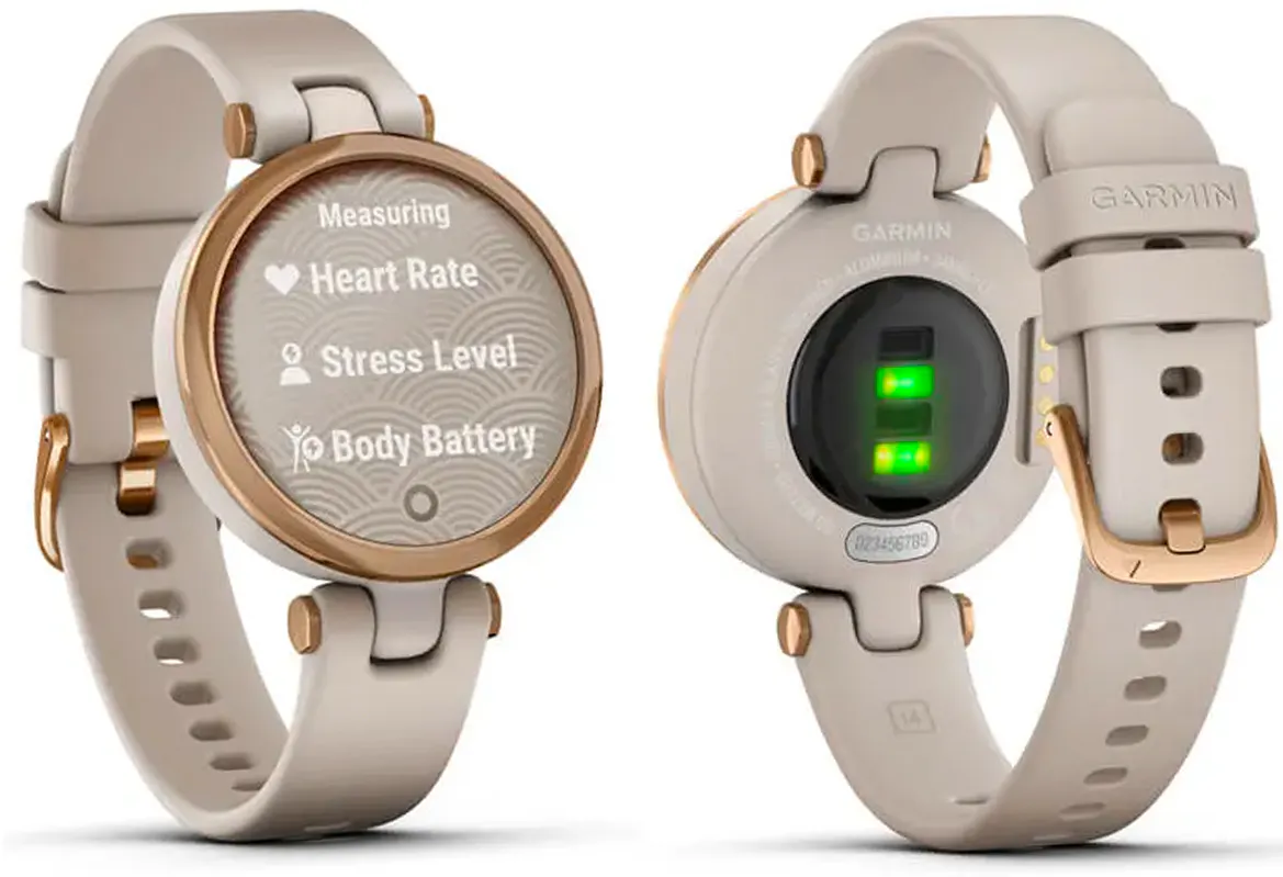 best cheap smartwatch - A Garmin Lily smartwatch on a white background
