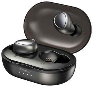 Tranya Deep Bass T3 earbuds on a white background