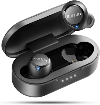 EarFun Free 2 earbuds on a white background