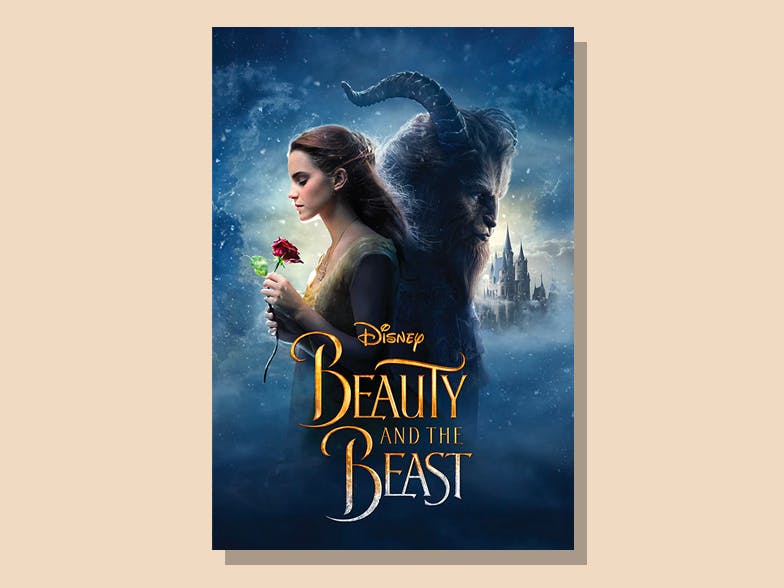 Beauty and the Beast live action movie cover