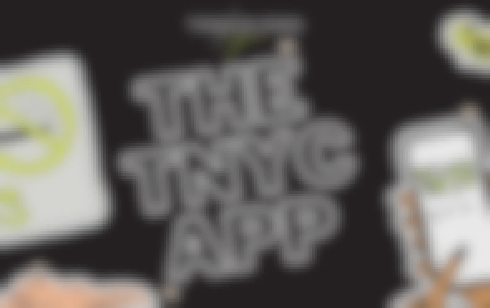 A banner for the Treasures of New York City online thrift store's app.