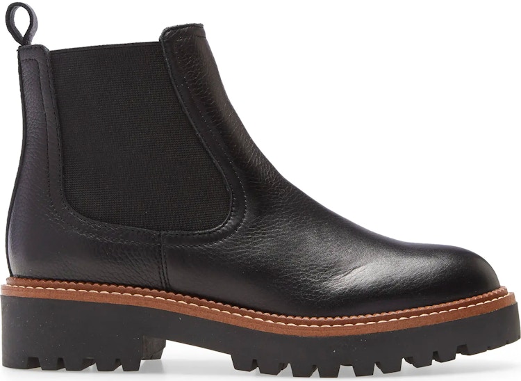 A Caslon Miller Water Resistant Chelsea boot on a white background.