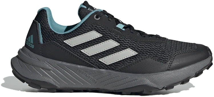 A Adidas Tracefinder Trail Running Shoe on a white background.