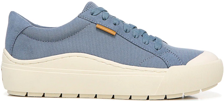A Dr. Scholl's Time off platform sneaker shoe on a white background.