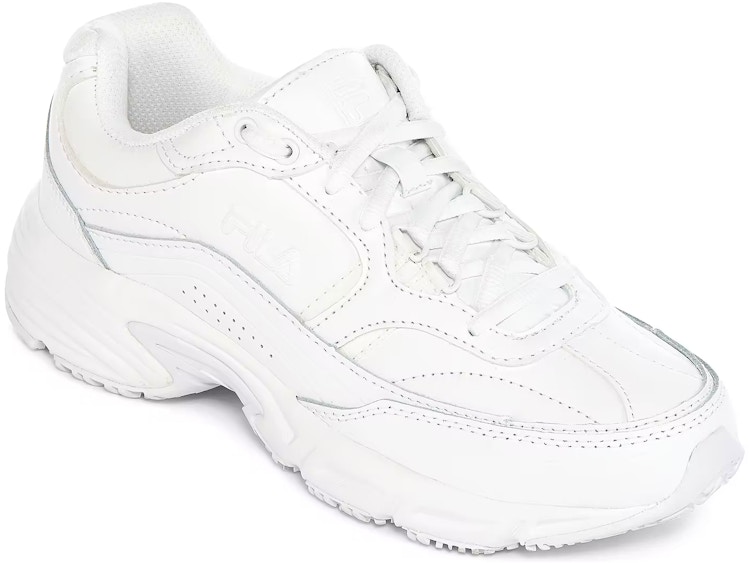 A Fila Memory Workshift Women's Slip-Resistant Athletic Shoe on a white background.