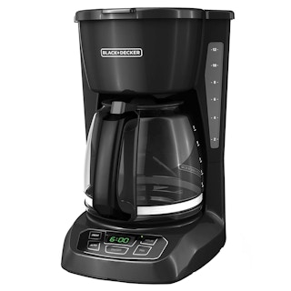 best cheap coffee maker - black and decker 12-cup programmable coffee maker