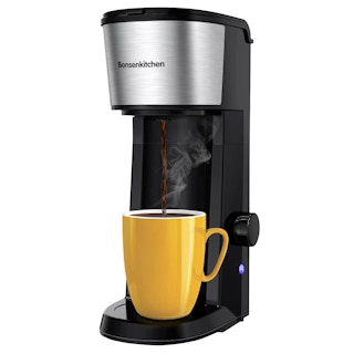 best cheap coffee maker - bonsenkitchens small coffee maker single serve