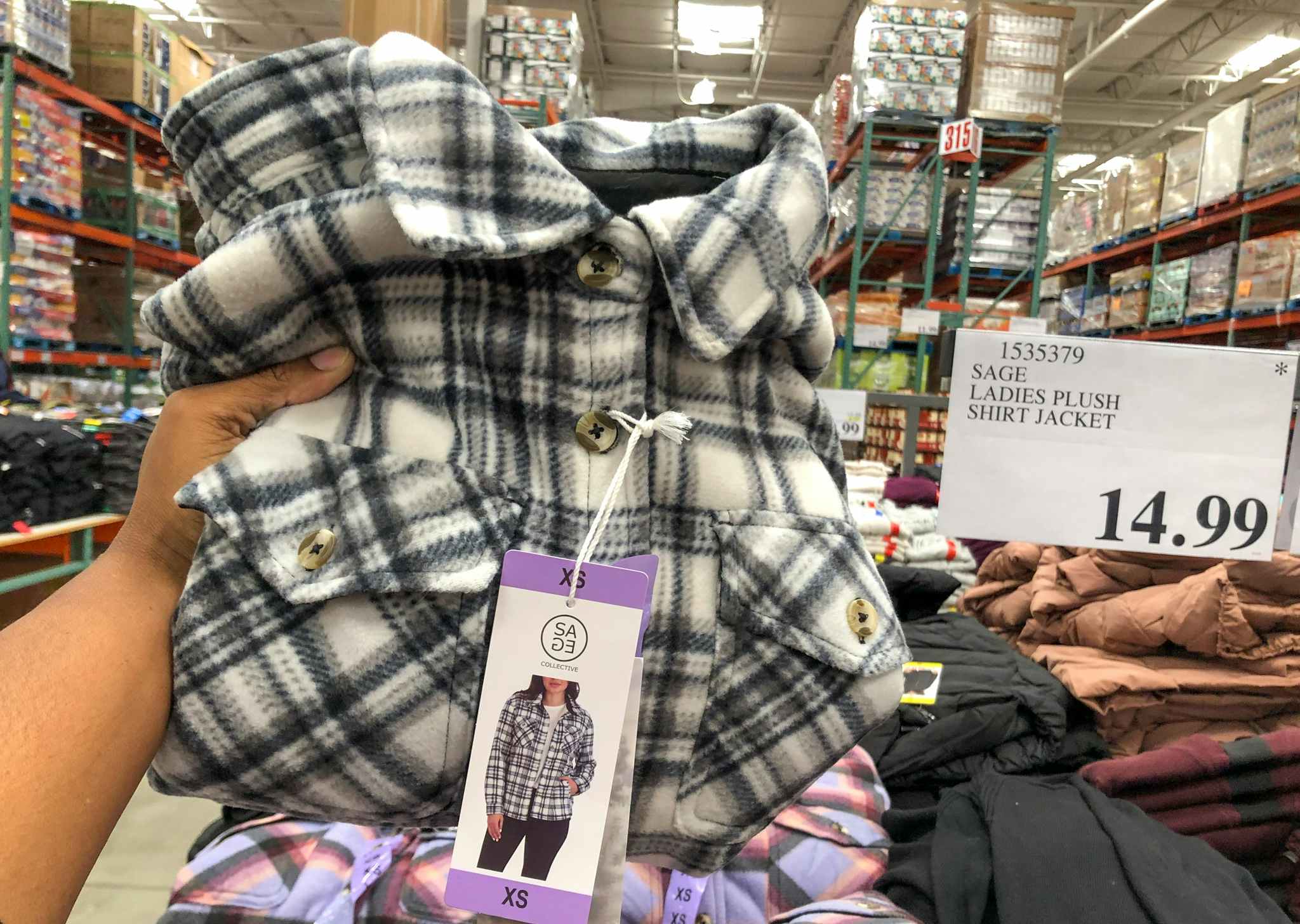 shirt jacket at costco