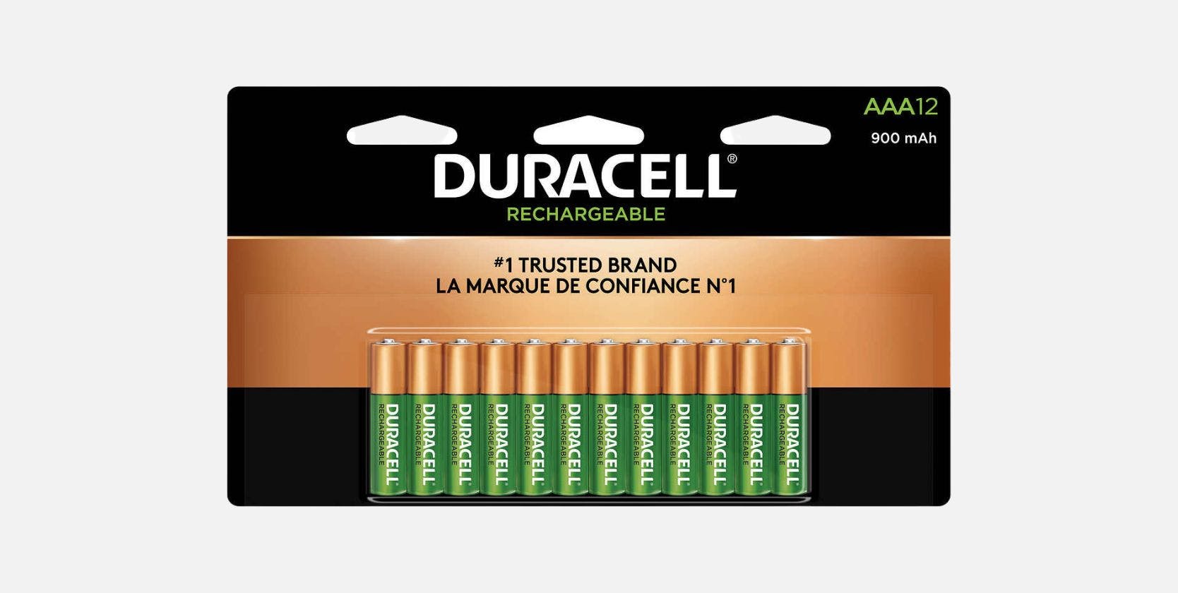 Duracell 12-Count Rechargeable AAA Batteries, Just $19.99 on ...
