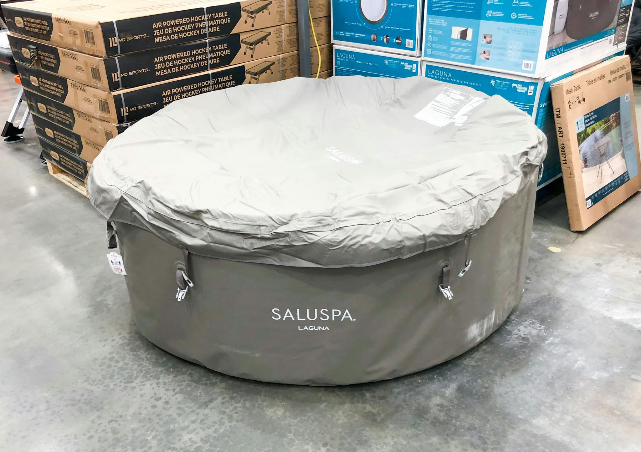 Saluspa Laguna Inflatable Hot Tub, Just 399.99 at Costco The Krazy