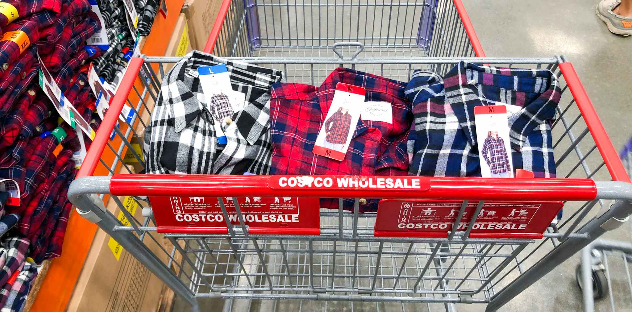flannel shirt at costco