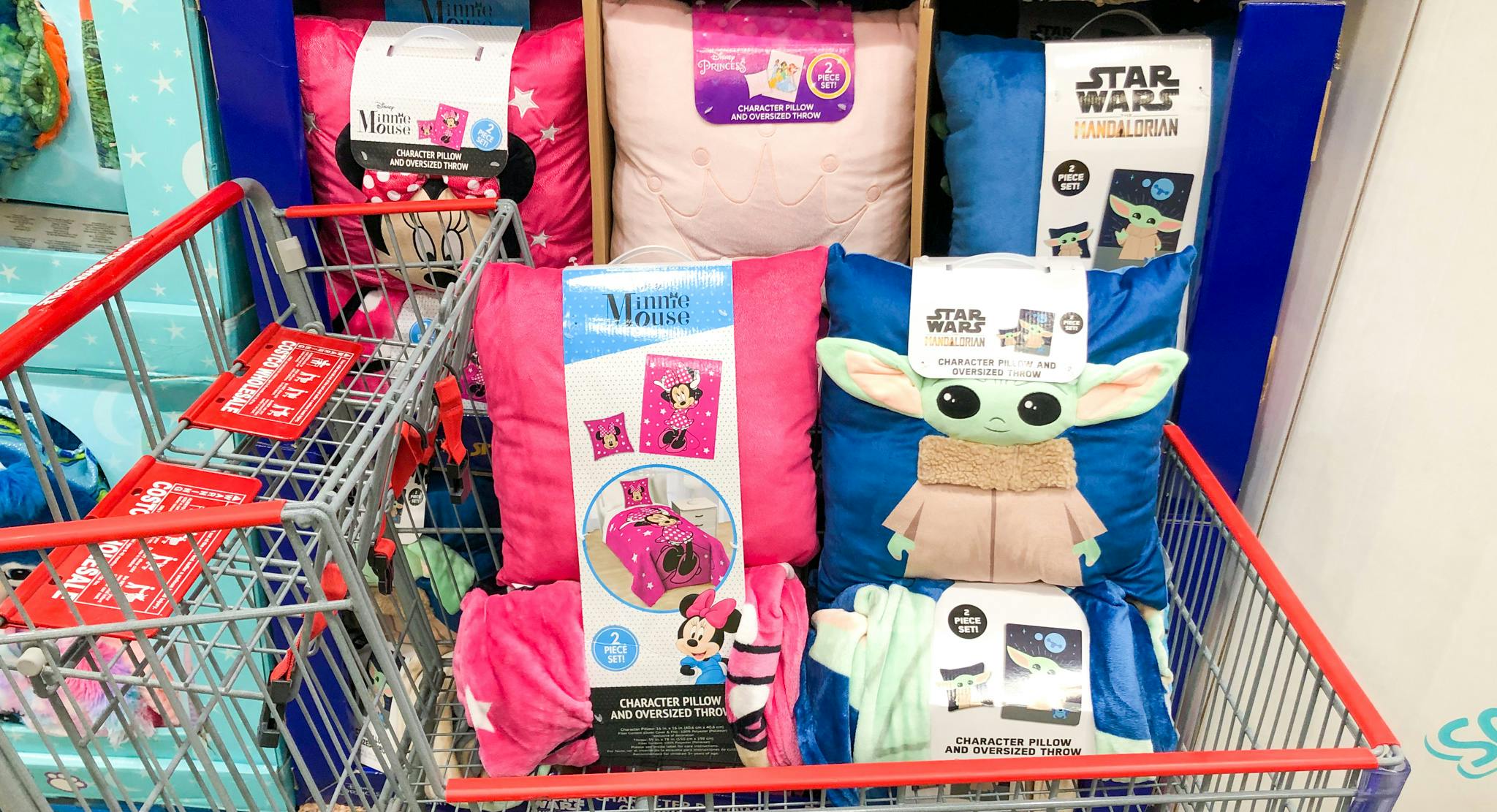 Disney \u0026 Star Wars Throw \u0026 Pillow Set 