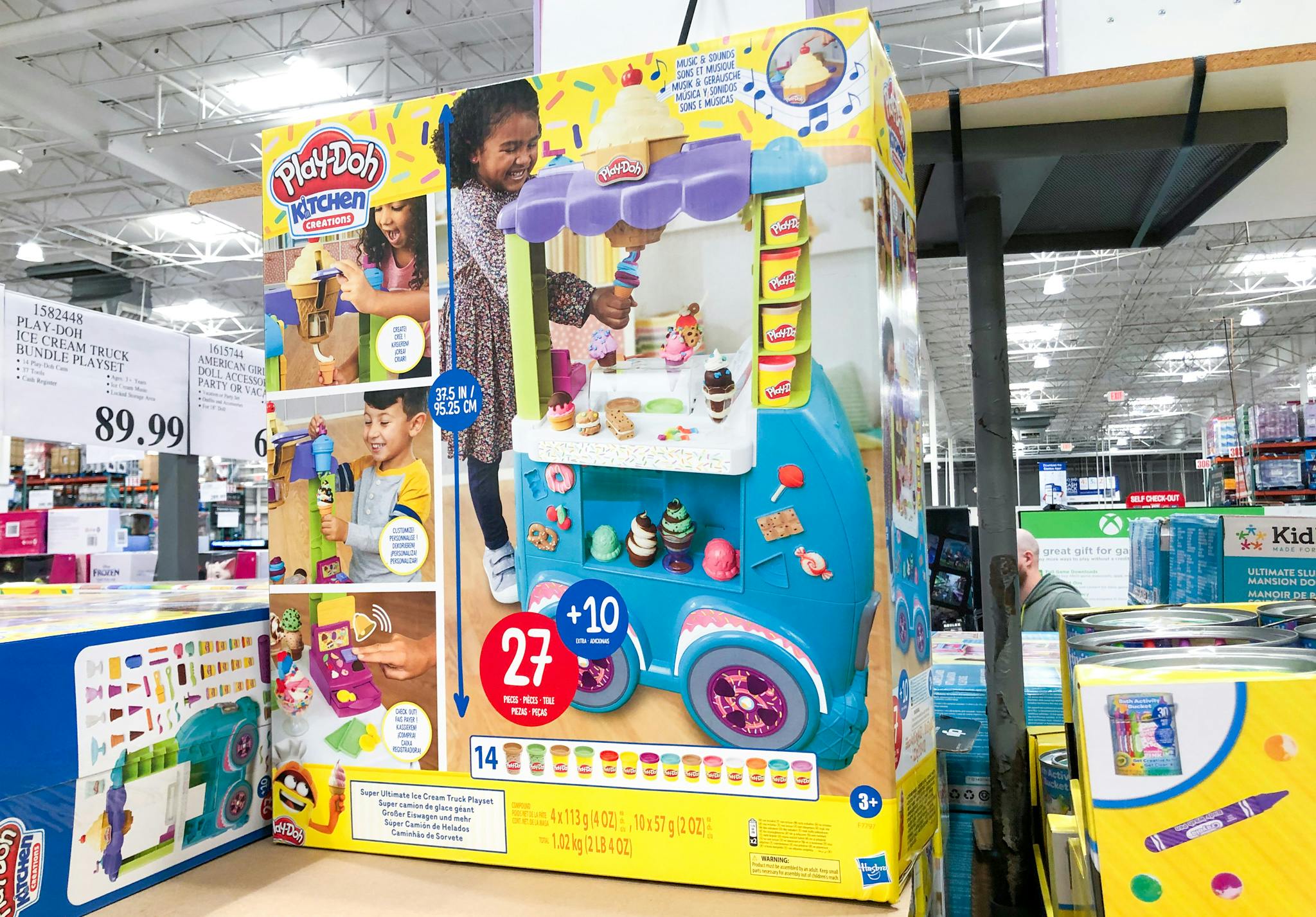 Play Doh Ice Cream Truck Playset Only 89 99 At Costco The Krazy   Costco Play Doh Ice Cream Truck Playset Oct 2022 1665132842 1665132842 